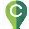 Stylized map icon representing convenience or ease of use